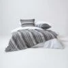 Cotton Morocco Striped Grey Throw, 255 X 360 Cm -Best Homeware Store 03 sf1292a morocco grey throw