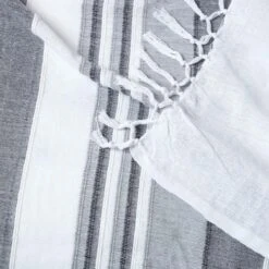 Cotton Morocco Striped Monochrome Throw -Best Homeware Store 05 sf1294a morocco monochrome throw 1