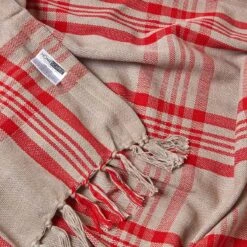 Grey & Red Tartan Check Sofa And Bed Throw -Best Homeware Store 08 sf1352a grey red tartan check throw