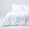 White European Size Linen Duvet Cover Set -Best Homeware Store 1 bl1523 white linen duvet cover set 1 1