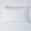 White Linen Housewife Pillowcase, King -Best Homeware Store 1 bl1577 white linen housewife pillowcase standard 1