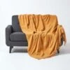 Bed Sofa Throw Cotton Chenille Tie Dye Rust -Best Homeware Store 1 sf1220 bed throw chenille tie dye rust