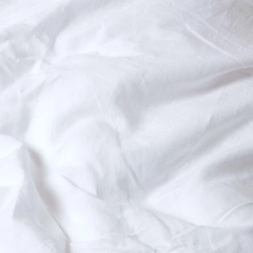 White Linen Flat Sheet -Best Homeware Store 3 bl1528 white linen flat sheet