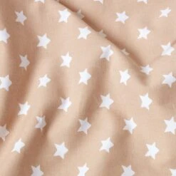 Cotton Stars And Stripes Decorative Beige Sofa Throw -Best Homeware Store 4 kt1533 stars and stripes decorative beige throw