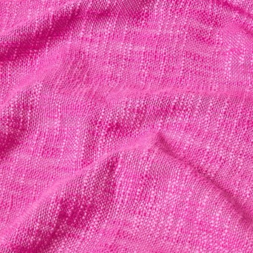 Nirvana Slub Cotton Pink Throw -Best Homeware Store 4 sf1245 nirvana slub cotton pink throw