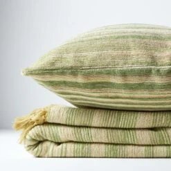 Bed Sofa Throw Cotton Chenille Tie Dye Green -Best Homeware Store 6 sf1218 bed throw chenille tie dye green