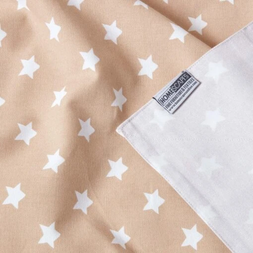 Cotton Stars And Stripes Decorative Beige Sofa Throw -Best Homeware Store 7 kt1533 stars and stripes decorative beige throw