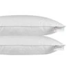 Goose Feather & Down Euro Continental Pillow Pair - 40cm X 80cm (16"x32") -Best Homeware Store 80x40 main image