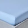 Blue Egyptian Cotton Fitted Sheet 200 TC -Best Homeware Store bl1102 01