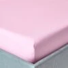 Pink Egyptian Cotton Fitted Sheet 200 TC -Best Homeware Store bl1105 01