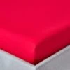 Red Egyptian Cotton Fitted Sheet 200 TC -Best Homeware Store bl1107 01