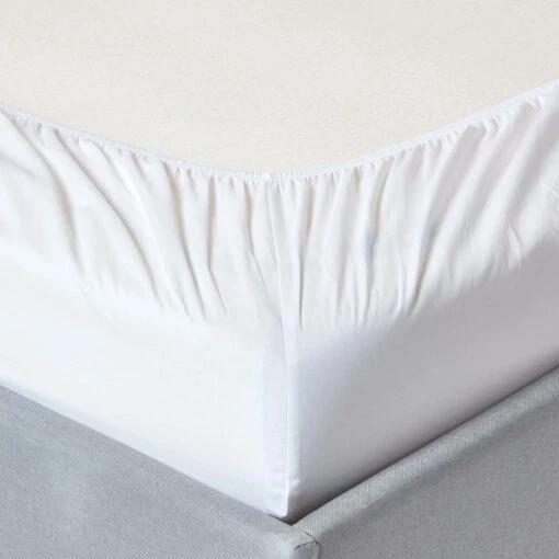 White Egyptian Cotton Fitted Sheet 200 TC -Best Homeware Store bl1109b 02 8