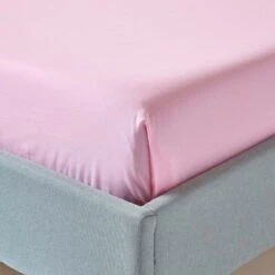 Pink Egyptian Cotton Flat Sheet 200 Thread Count -Best Homeware Store bl1123 03 4