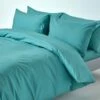 Teal Egyptian Cotton Duvet Cover With Pillowcases 200 Thread Count -Best Homeware Store bl1135 01 1 3