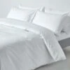 White Egyptian Cotton Duvet Cover With Pillowcases 200 Thread Count -Best Homeware Store bl1136 01 1 4