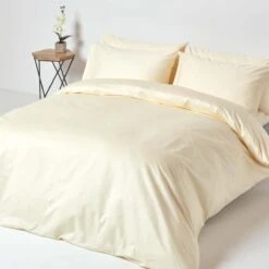 Cream Egyptian Cotton Fitted Sheet 1000 Thread Count -Best Homeware Store bl1192 03 5