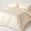 Cream Organic Cotton Duvet Cover Set 400 Thread Count -Best Homeware Store bl1200 01 1