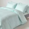 Blue Egyptian Cotton Stripe Duvet Cover And Pillowcases 330 TC -Best Homeware Store bl1219 01