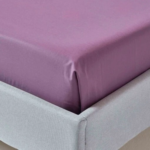 Grape Egyptian Cotton Flat Sheet 200 Thread Count -Best Homeware Store bl1304 03