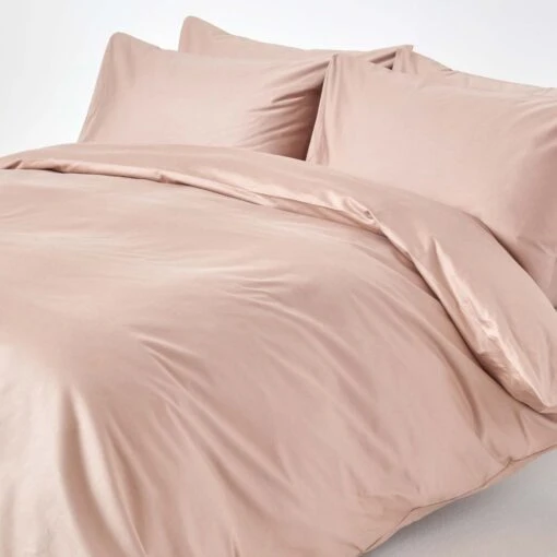 Mink Beige Egyptian Cotton Duvet Cover With Pillowcases 1000 TC -Best Homeware Store bl1319 02