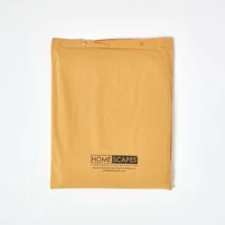 Mustard Yellow Egyptian Cotton Duvet Cover With Pillowcases 200 Thread Count -Best Homeware Store bl1460 05 4