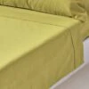 Olive Green Egyptian Cotton Flat Sheet 1000 Thread Count -Best Homeware Store bl1489 01