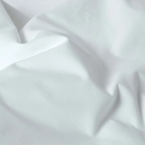 White Cotton Cot Bed Duvet Cover Set 200 Thread Count -Best Homeware Store bl1715a 03 1