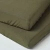 Dark Green Linen Cot Bed Fitted Sheets 70 X 140 Cm, Pack Of 2 -Best Homeware Store bl1725d 1