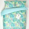 Lily Pad Digitally Printed Cotton Duvet Cover Set -Best Homeware Store bl1742 1 1