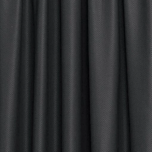 Black Herringbone Chevron Thermal Blackout Curtains Pair Pencil Pleat -Best Homeware Store black herringbone chevron thermal blackout curtains pair pencil pleat 3