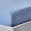 Air Force Blue Deep Fitted Sheet Egyptian Cotton 1000 TC -Best Homeware Store bt1496 01 4 1