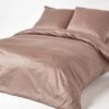 Brown European Size Organic Cotton Duvet Cover Set 400 TC -Best Homeware Store cnbl1332 01 3