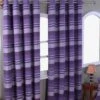 Cotton Morocco Striped Mauve Curtain Pair -Best Homeware Store cotton morocco striped mauve curtain pair 1