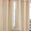 Cotton Stars Beige Ready Made Eyelet Curtain Pair -Best Homeware Store cotton stars beige ready made eyelet curtain pair 1