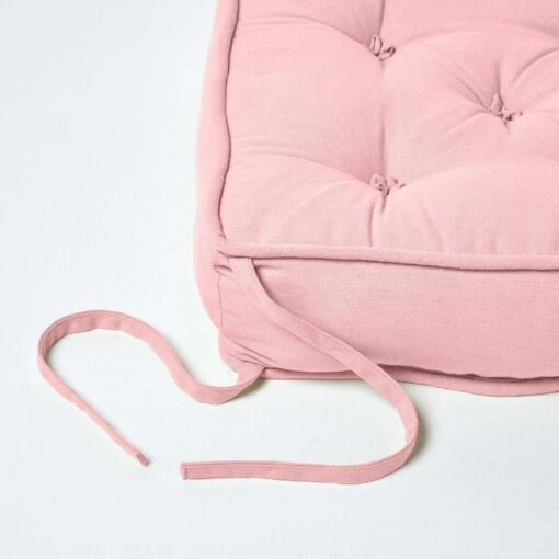 Pink Cotton Dining Booster Cushion -Best Homeware Store cu1208main 4