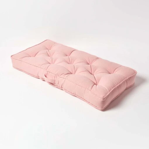 Pink Cotton 2 Seater Booster Cushion -Best Homeware Store cu1218 02