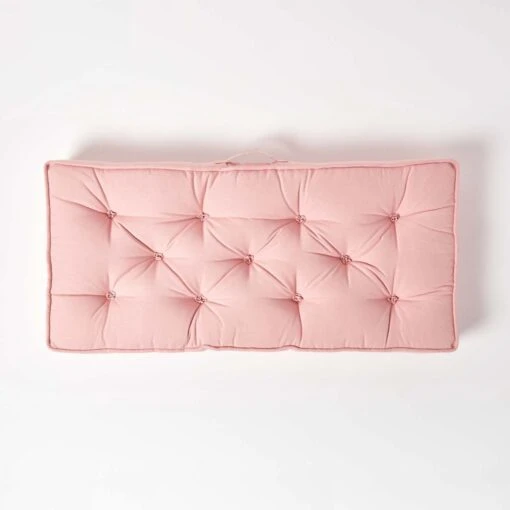 Pink Cotton 2 Seater Booster Cushion -Best Homeware Store cu1218 03