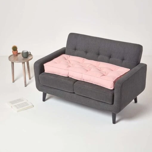 Pink Cotton 2 Seater Booster Cushion -Best Homeware Store cu1218 06