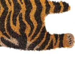 Tiger Shaped Coir Animal Print Non-Slip Doormat -Best Homeware Store dm1148 c