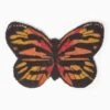 Orange Butterfly Coir Doormat -Best Homeware Store dm1169