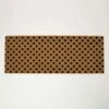 Spotted Coir Double Door Mat Runner 120 X 45 Cm -Best Homeware Store dm1185 1