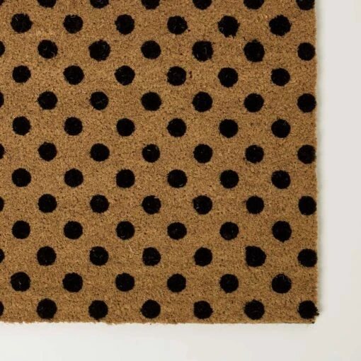 Spotted Coir Double Door Mat Runner 120 X 45 Cm -Best Homeware Store dm1185 2