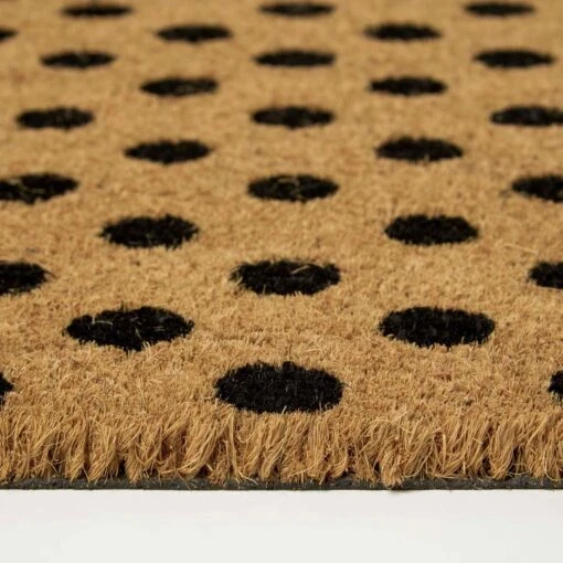 Spotted Coir Double Door Mat Runner 120 X 45 Cm -Best Homeware Store dm1185 3