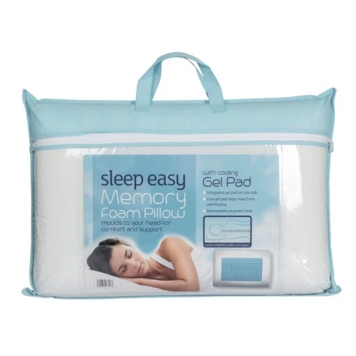 Memory Foam Pillow With Cool Gel Pad -Best Homeware Store dp1250main 1