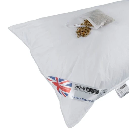 Super Microfibre Camomile Pillow With Dried Camomile Insert -Best Homeware Store dp1255