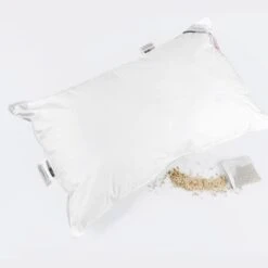 Goose Feather & Down Camomile Pillow With Dried Camomile Insert Extra Fill -Best Homeware Store dp1258e 1