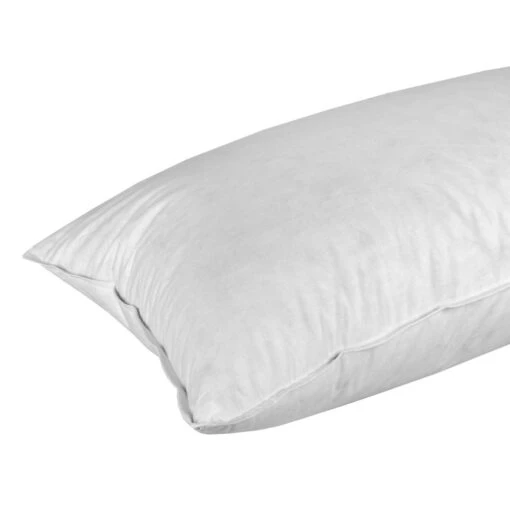 Duck Feather & Down Euro Continental Pillow Pair - 40cm X 80cm (16"x32") -Best Homeware Store feather 80x40 image 4 1