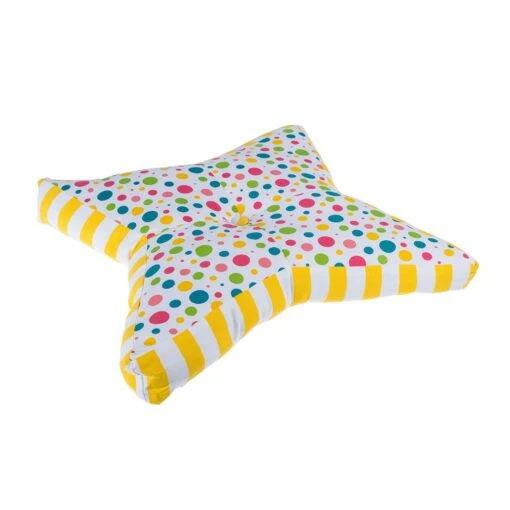 Multi Polka Dots Star Floor Cushion -Best Homeware Store httpsimages.vikkit.co .ukamazon newfloor cushionsnewcu1166acu1166a 3