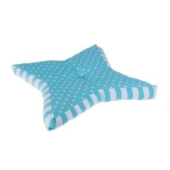 Blue Polka Dot Star Floor Cushion -Best Homeware Store httpsimages.vikkit.co .ukamazon newfloor cushionsnewcu1167cu1167 3