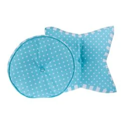 Blue Polka Dot Star Floor Cushion -Best Homeware Store httpsimages.vikkit.co .ukamazon newfloor cushionsnewcu1167cu1167 5